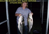 Striper fishing guide service